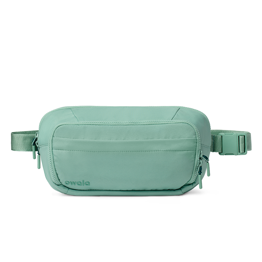 The All-Day Crossbody - Smooth Weave / Sea Glass